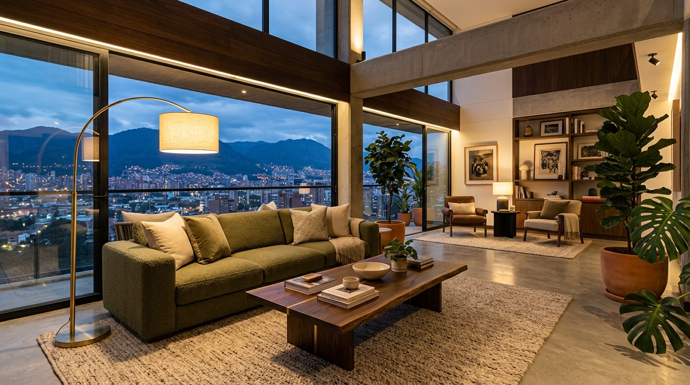 Sala de Lujo Muebles La Luna Bogotá